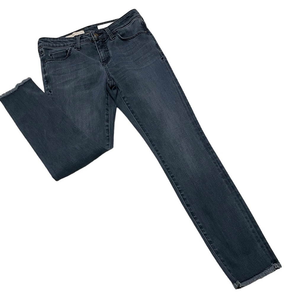 Pilcro and the Letterpress Script Medium Wash Skinny Slim Jean Women’s 28